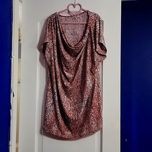 Covington Reptile Print Blouse